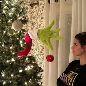 New Grinch Arm Christmas Tree Decor Apple Ornament Topper Decoration